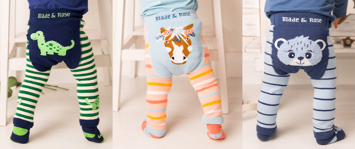 Blade & Rose - Did you know our leggings are the perfect fit for cloth  nappies? Share the news with friends #bladeandrose #clothnappies #leggings  #babystyle #childrenswear #fox #twins
