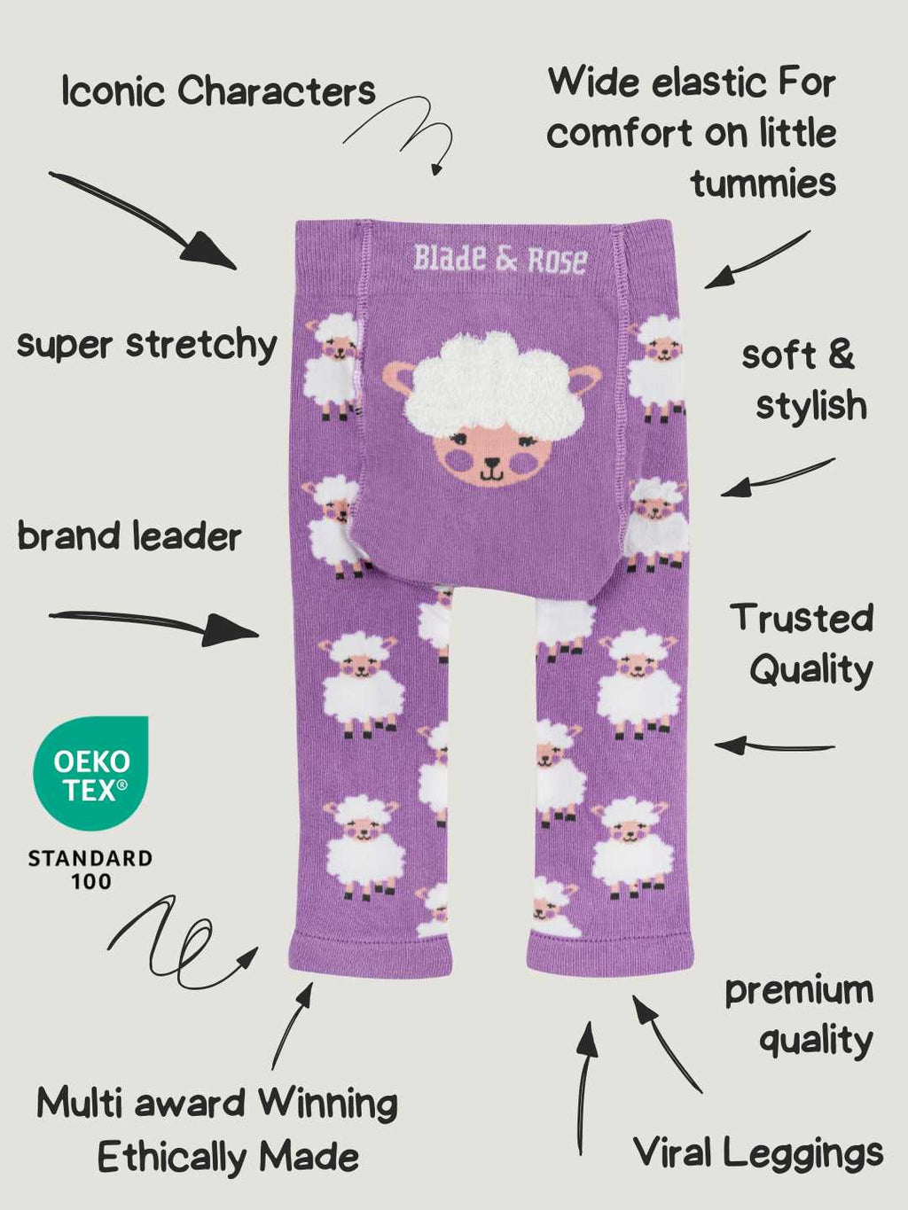 Elsie the Sheep Leggings