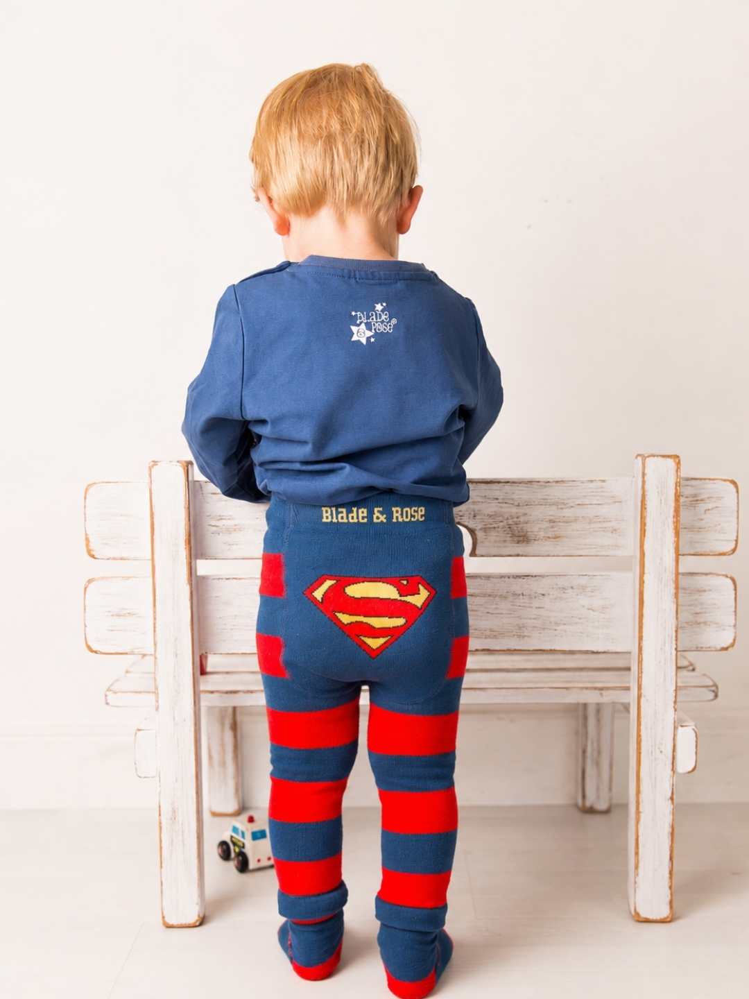 Superman Saves the Day Legging