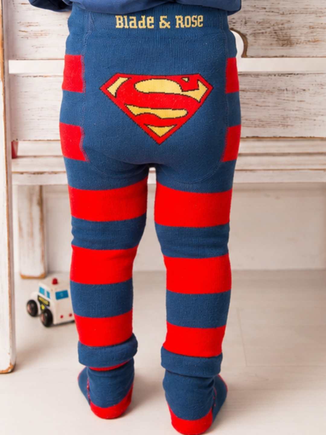 Superman Saves the Day Legging