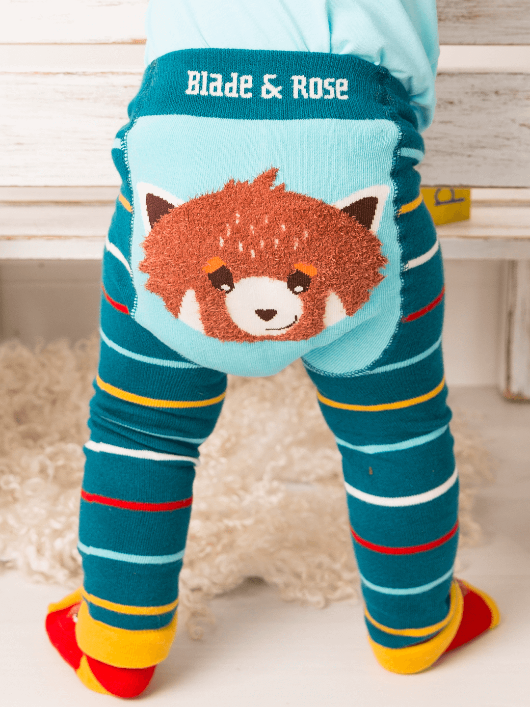 Chip the Red Panda Leggings - Blade & Rose UK
