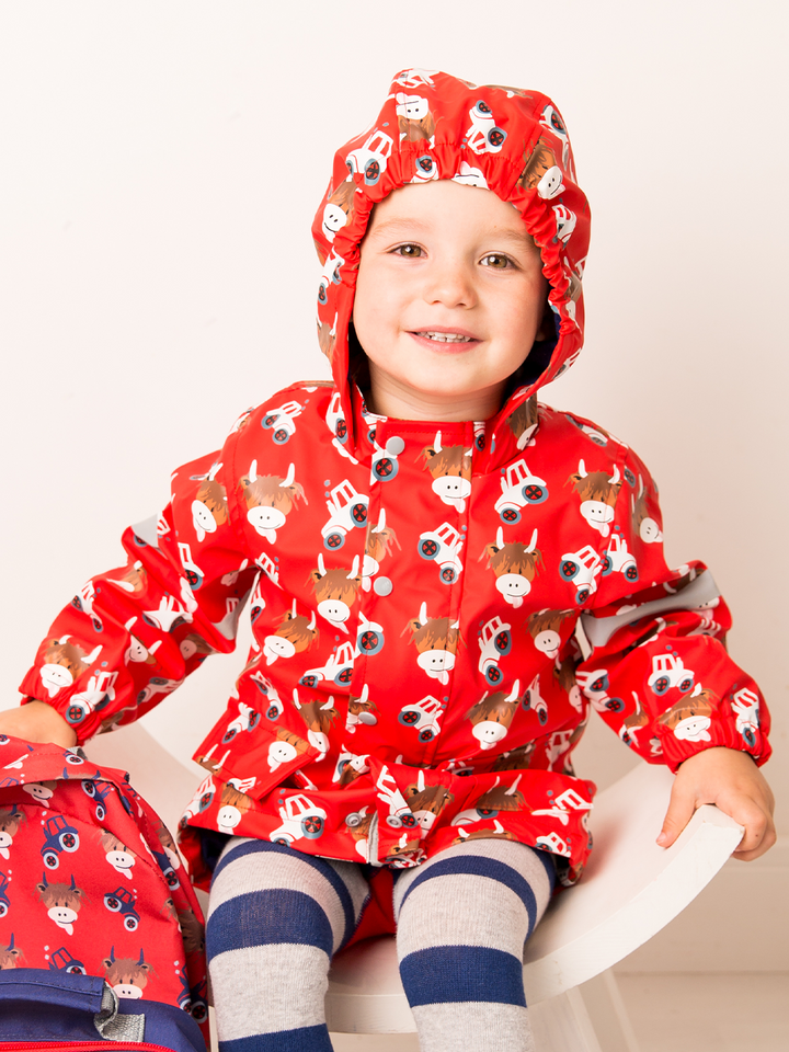 Hamish Highland Cow Raincoat * - Blade & Rose UK