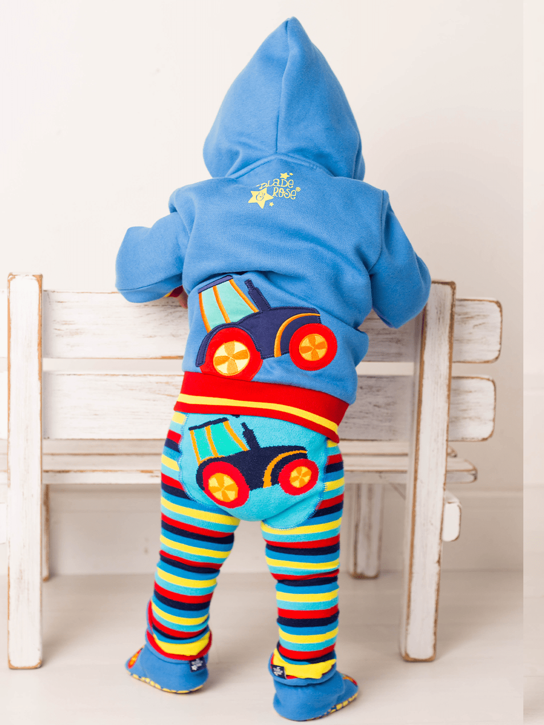 Farmyard Tractor Hoodie - Blade & Rose UK