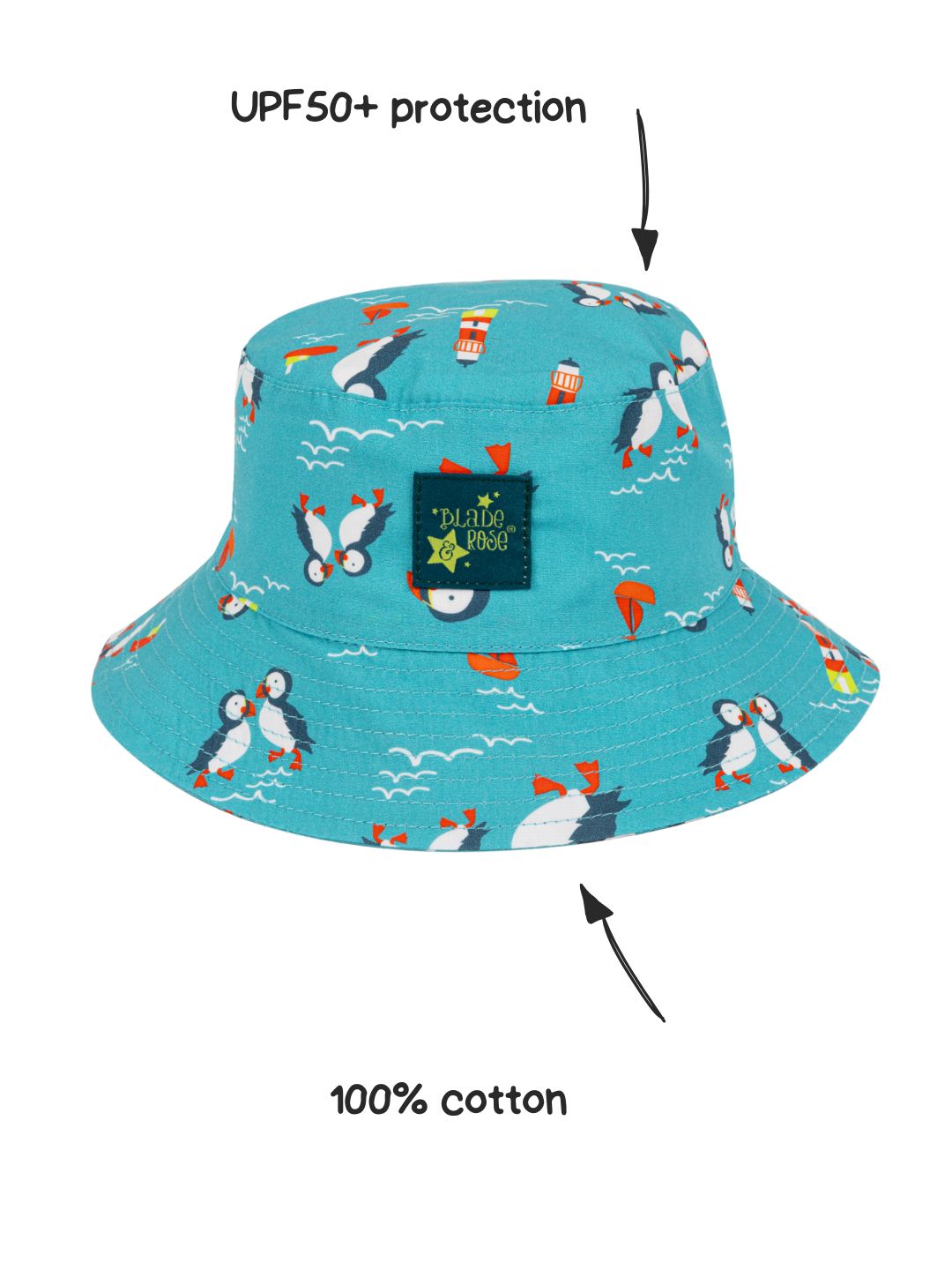 Kenzie the Puffin Summer Hat