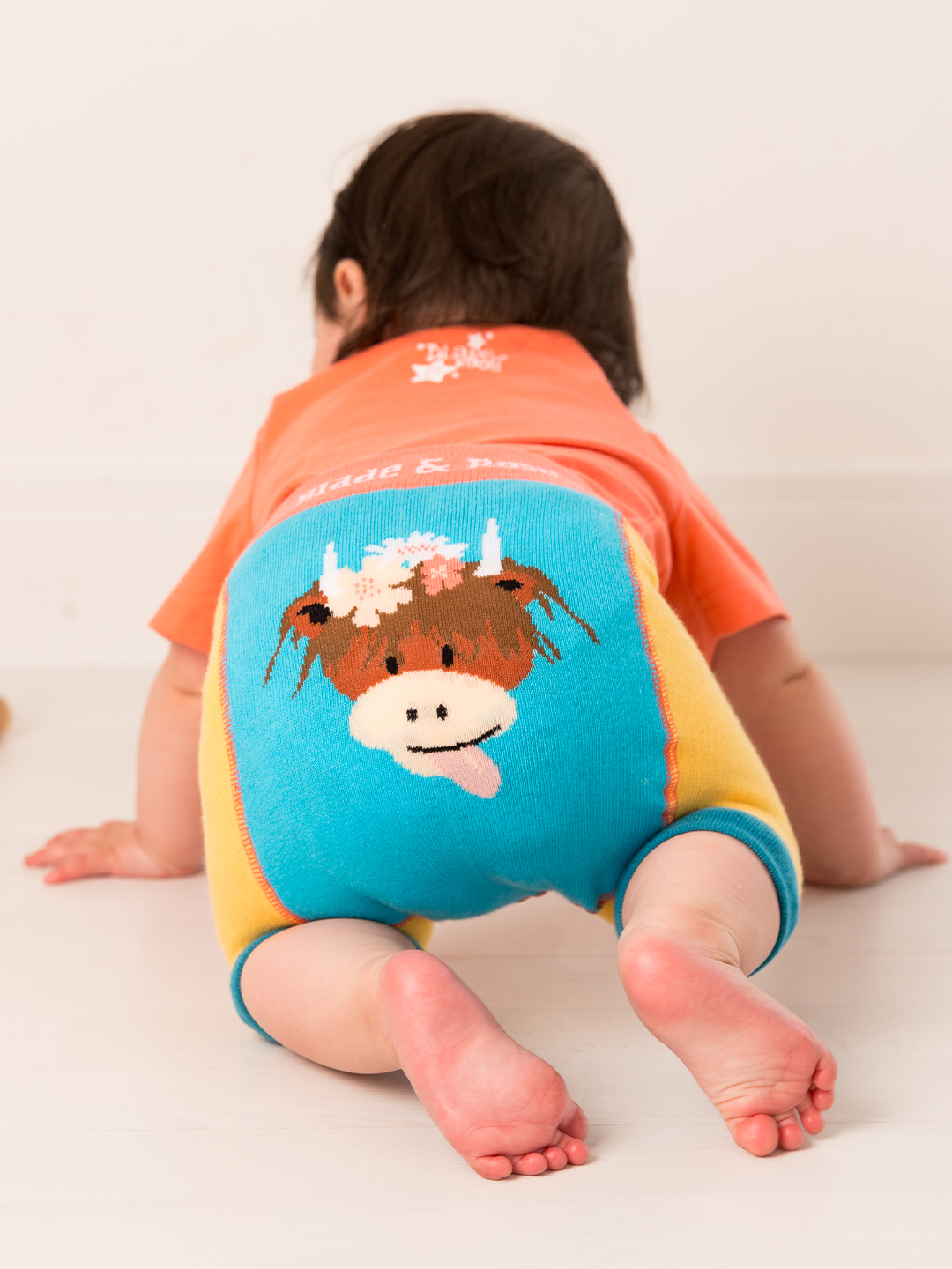 Bonnie Highland Cow Summer Outfit (2PC)