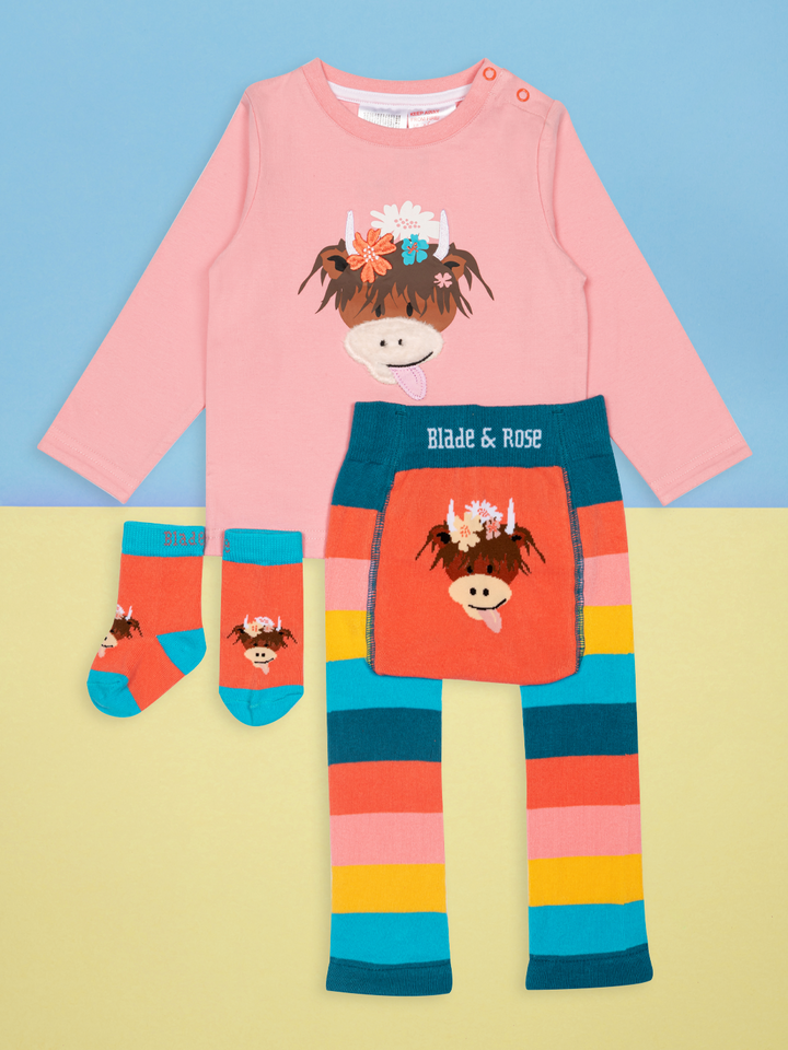 Bonnie Highland Cow Gifting Set