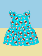Bonnie Highland Cow Summer Dress