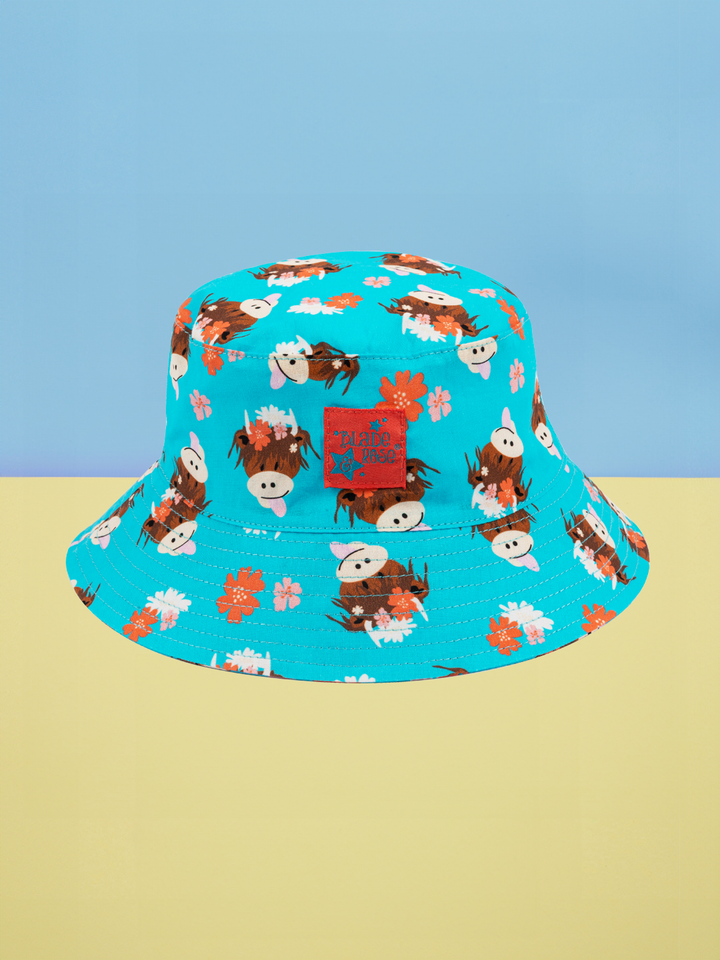 Bonnie Highland Cow Summer Hat
