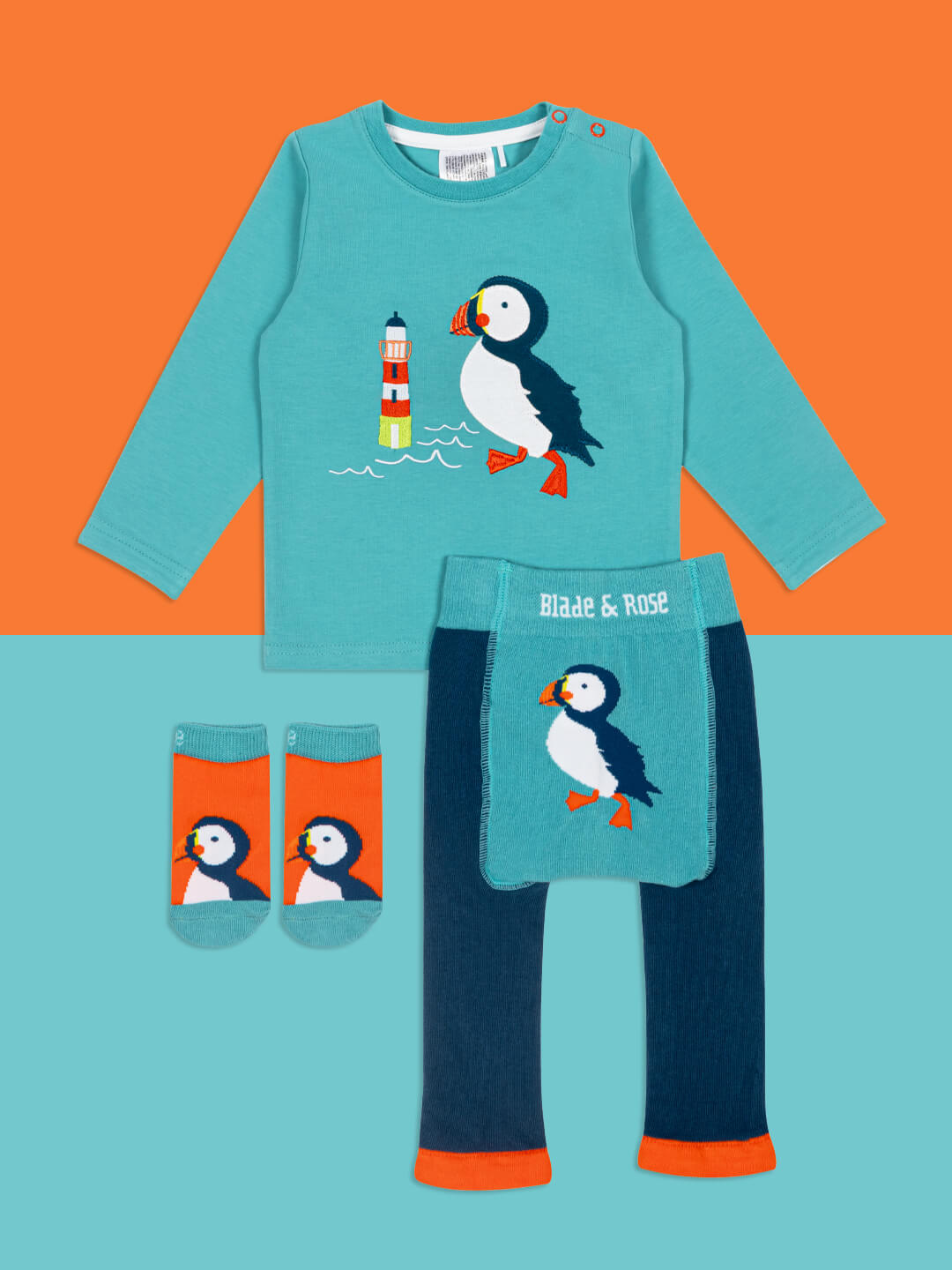 Kenzie the Puffin Leggings