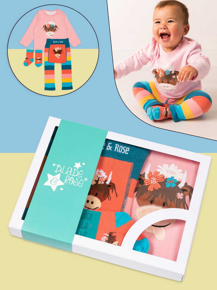 Bonnie Highland Cow Gifting Set