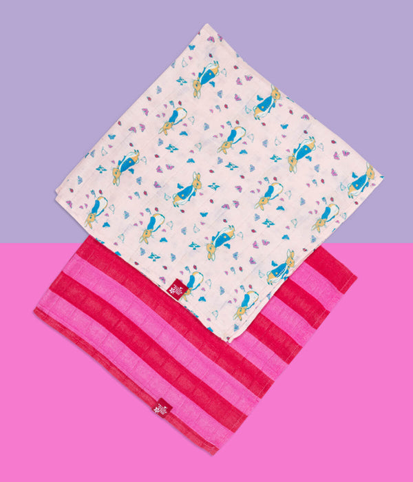 Peter Rabbit™ Love Summer Muslin Squares
