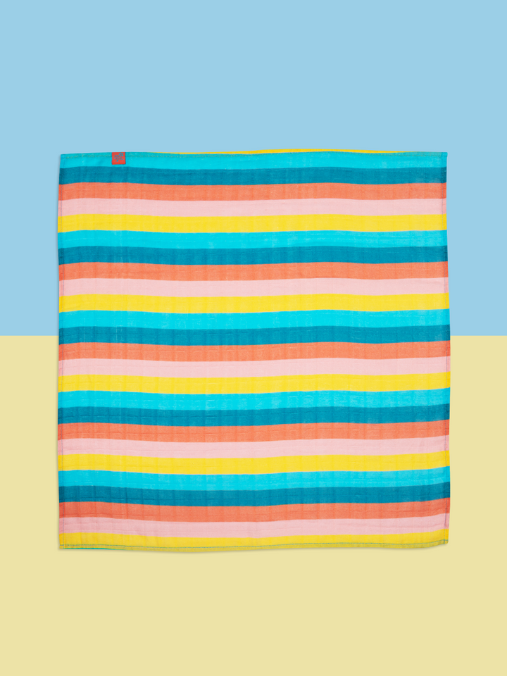 Bonnie Highland Cow Muslin Squares