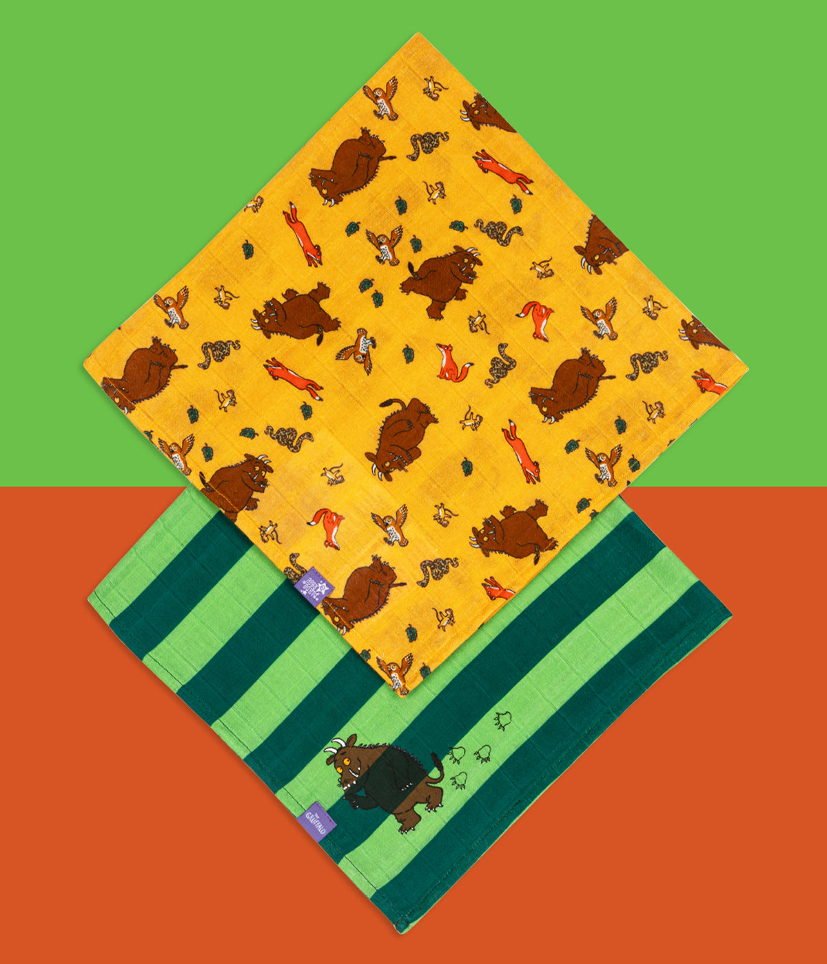 Gruffalo™ Ready To Play Muslin Squares