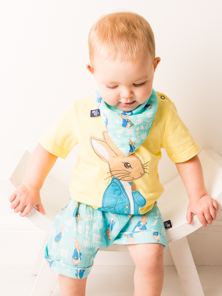 Peter Rabbit™ In The Garden Muslin Bib