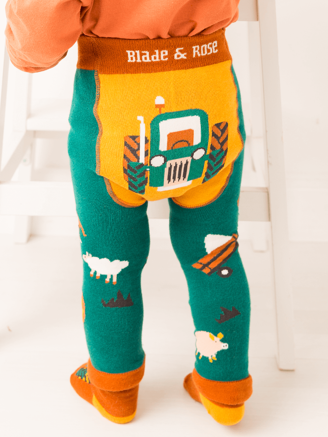 Rustic Farmyard Leggings