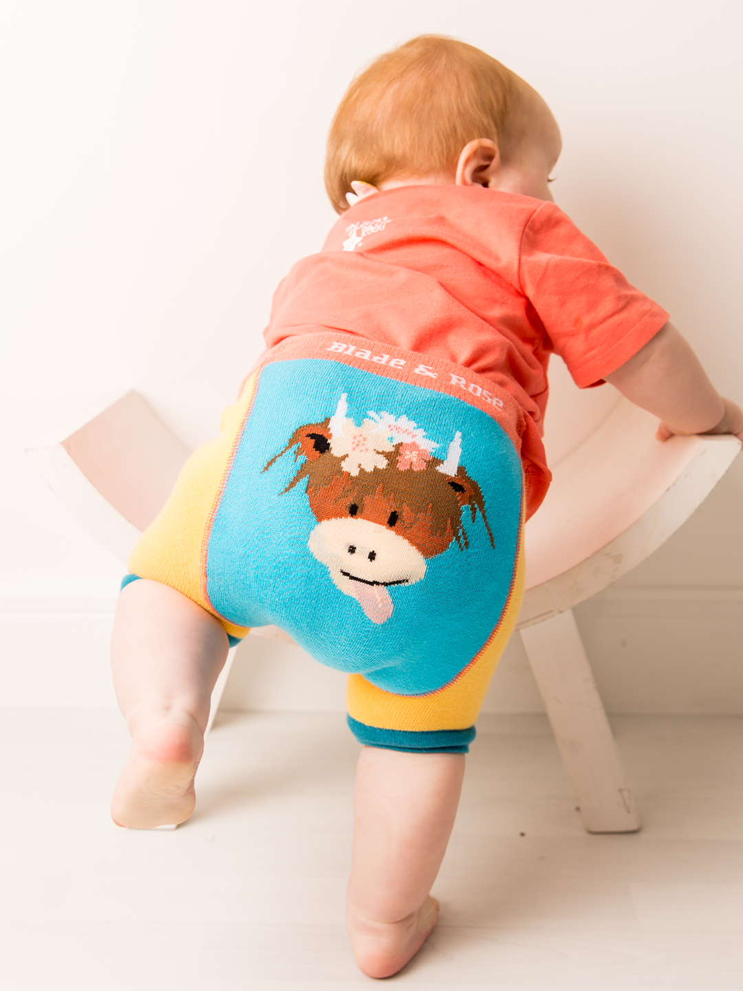 Bonnie Highland Cow Summer Outfit (2PC)