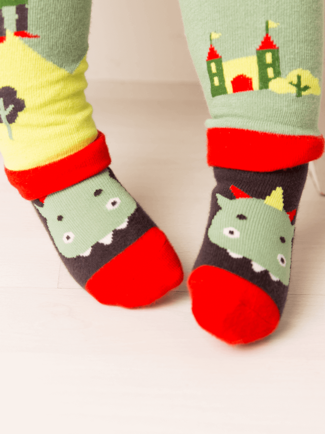 Teddy the Dragon Socks