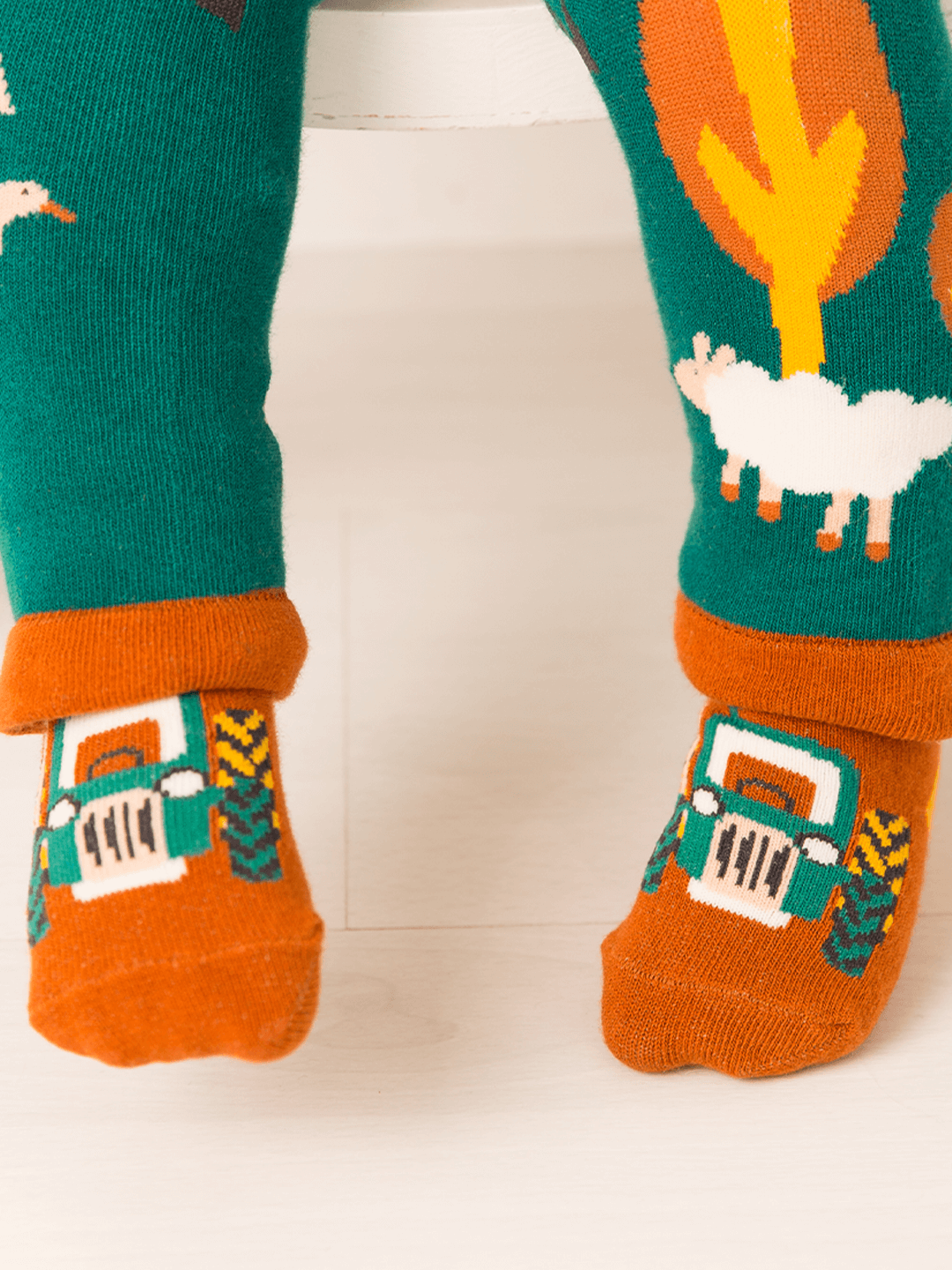 Rustic Farmyard Socks