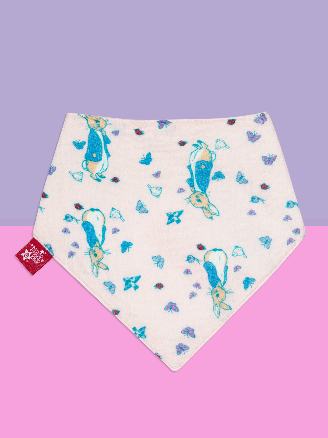 Peter Rabbit™ Love Summer Muslin Bib