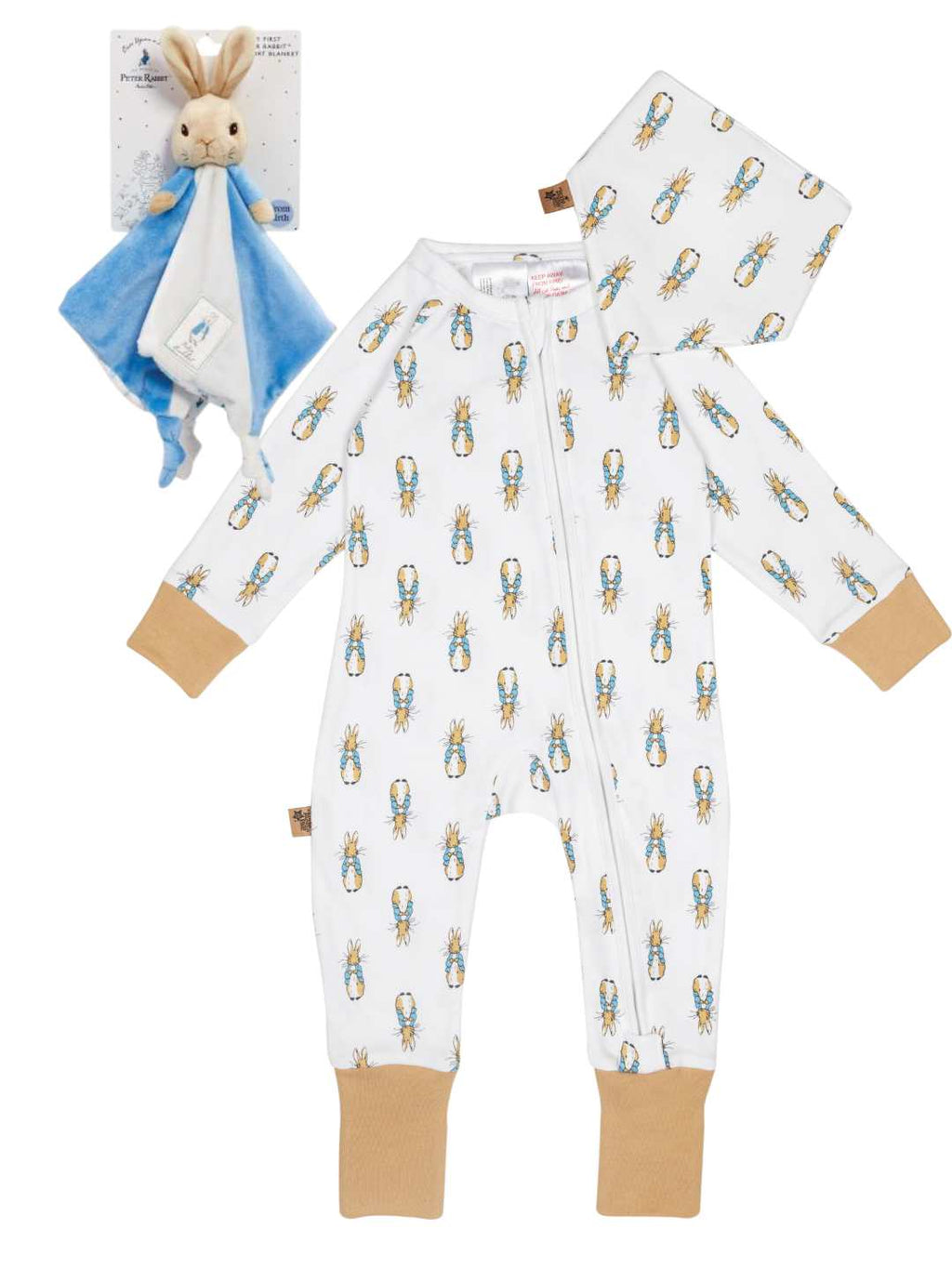 Peter Rabbit Neutral & Blue Comforter Gifting Set
