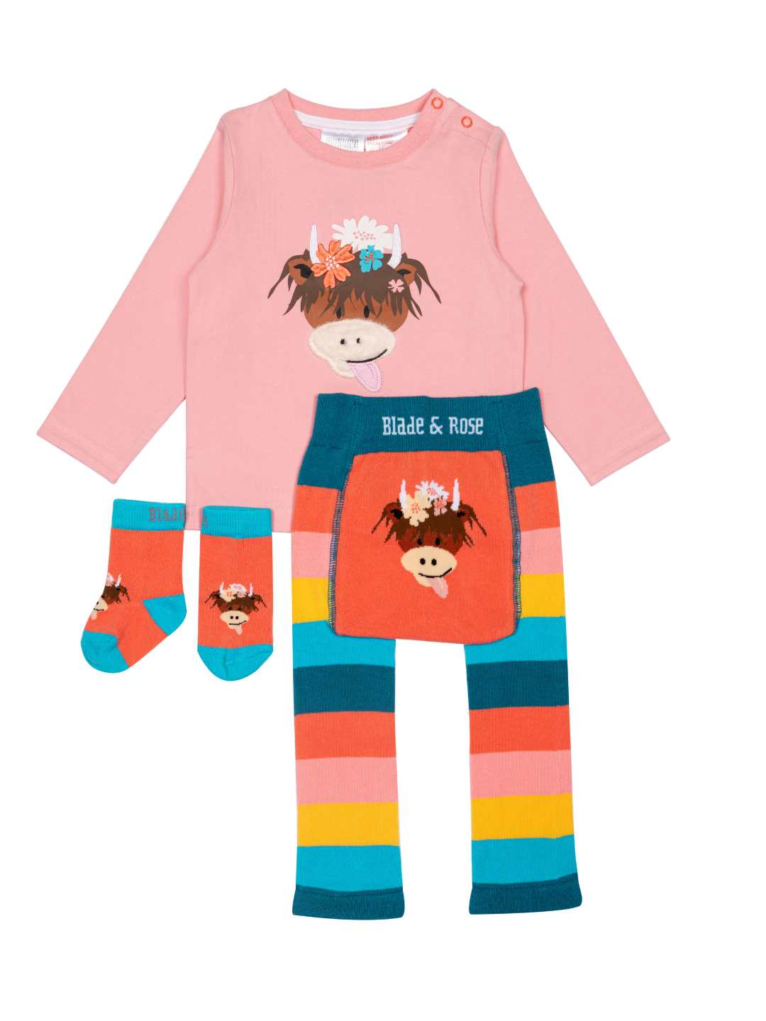 Bonnie Highland Cow Leggings