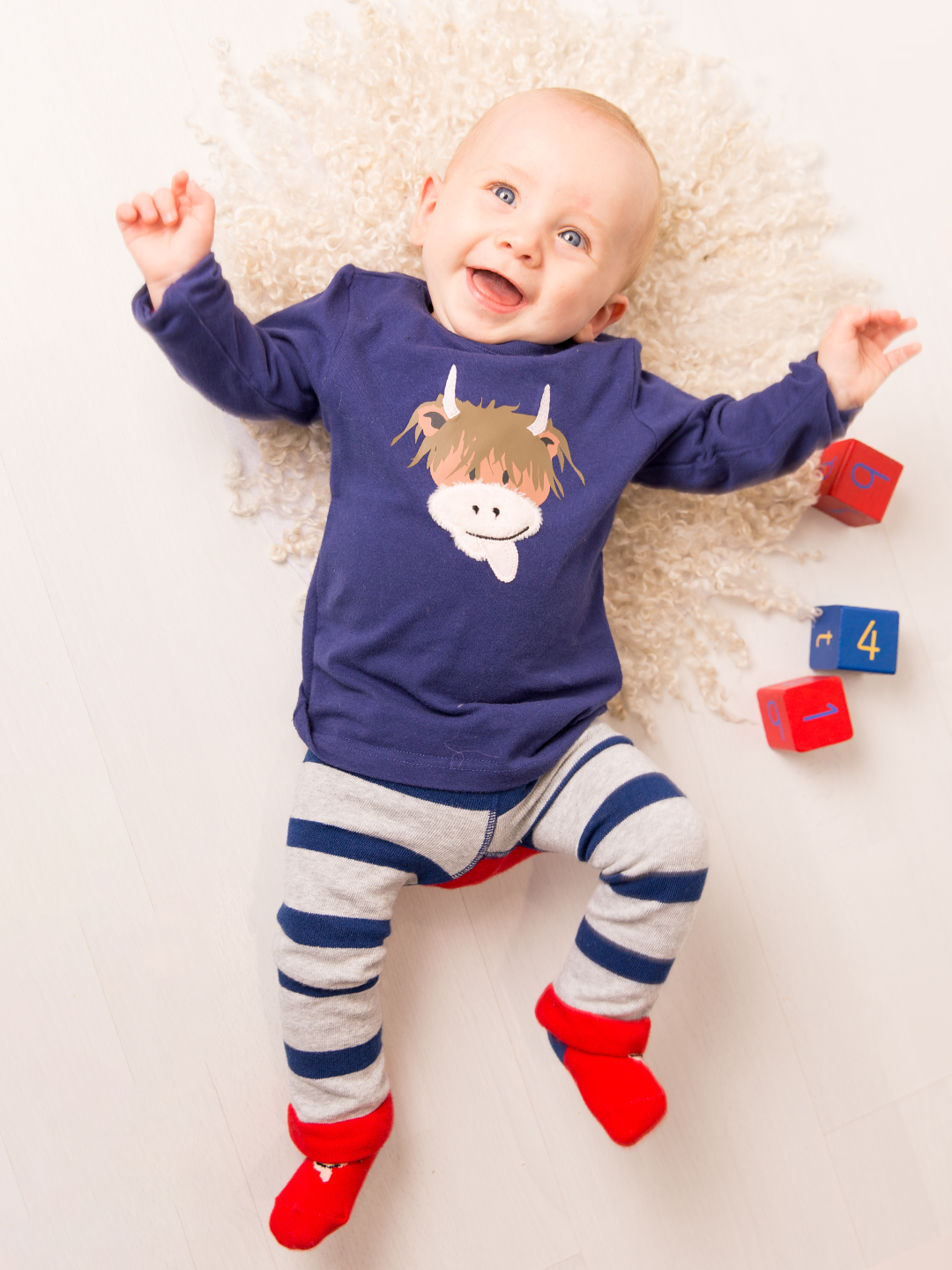 Hamish Highland Cow Top - Blade & Rose UK