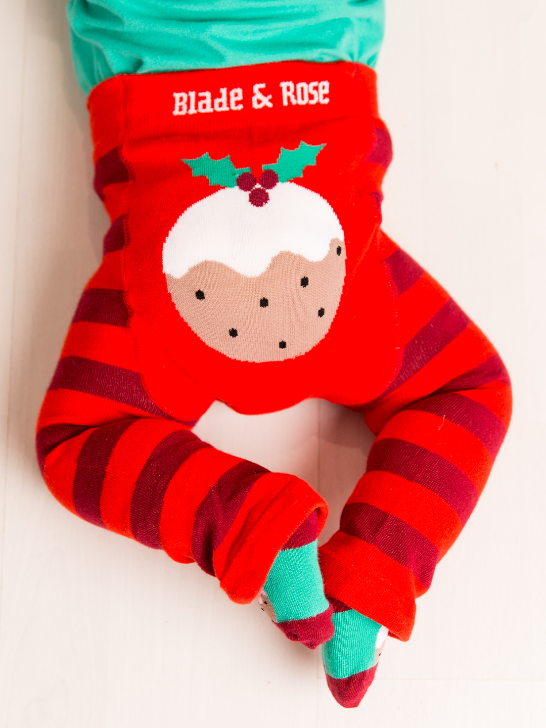 Christmas Pudding Leggings - Blade & Rose UK