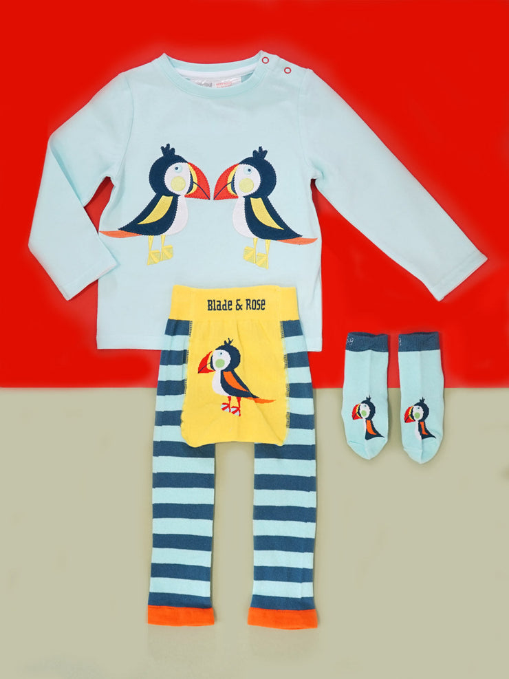 Finley the Puffin Socks