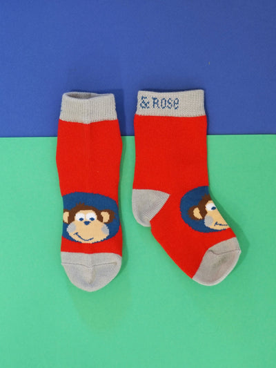 Space Monkey Socks