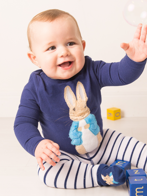 Peter Rabbit™ Navy Top | Peter Rabbit™ Children's Clothing – Blade ...
