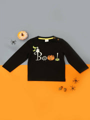 Halloween Boo Top with Glow in the Dark Features